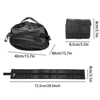 Foldable Shopping Bags Foldable Storage Bag With Handle Portable Travel Camouflage Handbags Large Capacity Nylon Bag