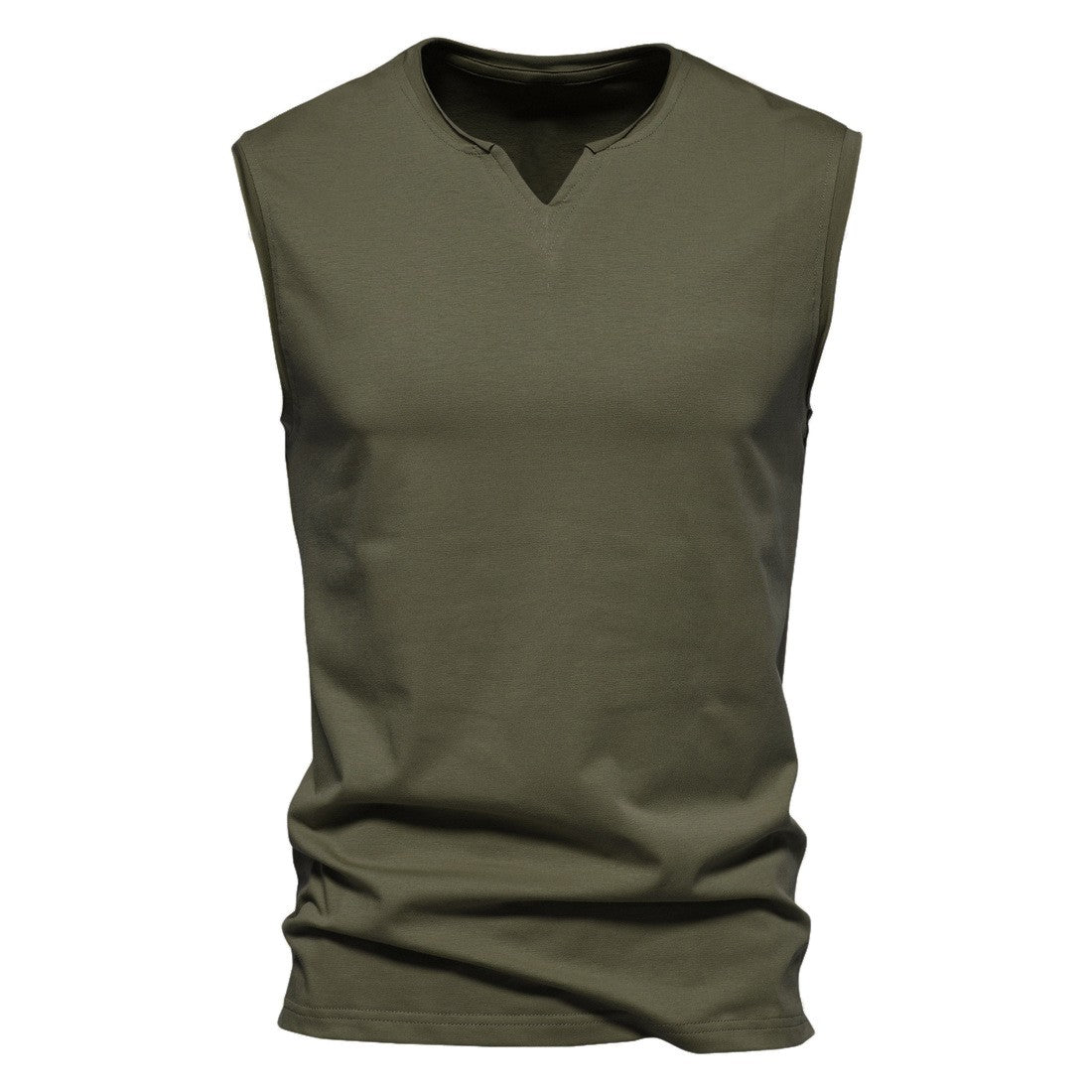 Men's Workout Tank Tops Athletic Training Gym Shirts Vest Cotton Sleeveless T-Shirt