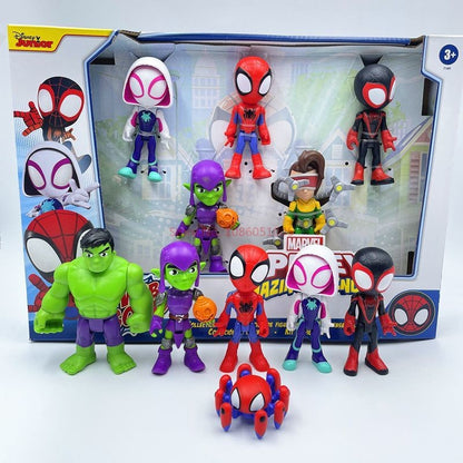 Marvel Homem-Aranha Legends Muitos Estilos Spidey E Seus Amigos Incríveis Boneco de Ação Figura Estatueta Para Presente Infantil