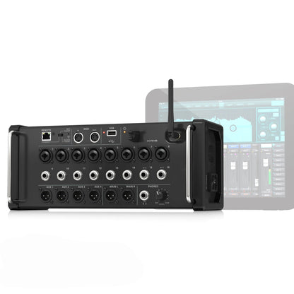 Mesa de Som Digital Controlada por Tablet XR18, Console Profissional de Mixer de DJ com DSP para Sistema de Áudio com Line Array