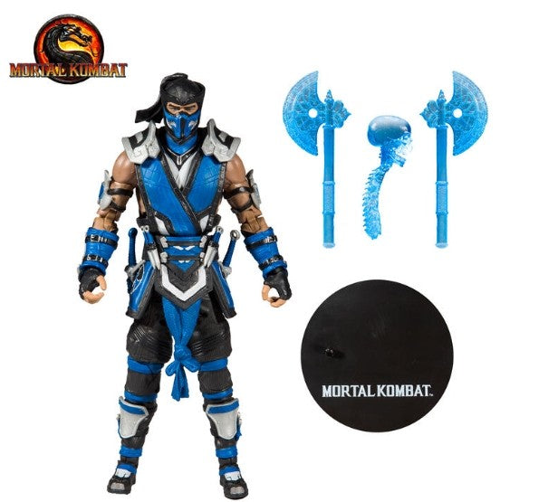 Game Mortal Kombat Spawn Sub Zero Scorpion KITANA LIU KANG 7" Articulated Action Figure Toys 17cm