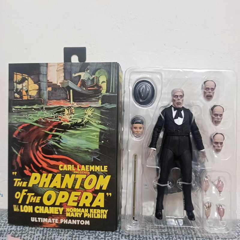 NECA The Phantom of The Opera Lon Chaney Action Figures Collection Model Toys Birthday  Gifts