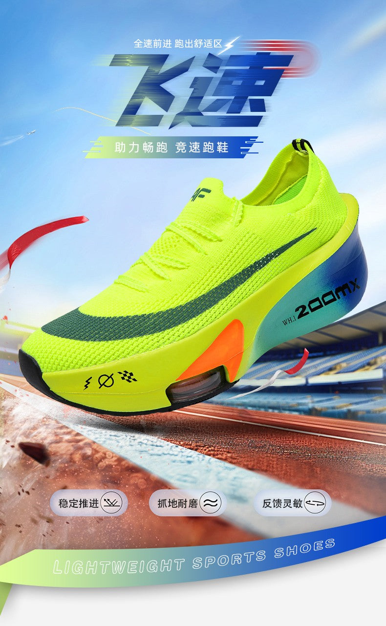 Casual Sneakers Air Cushion Running Shoes Jogging Marathon Men Sports Breathable Lightweight Comfortable Nonskid Leisure Sneaker