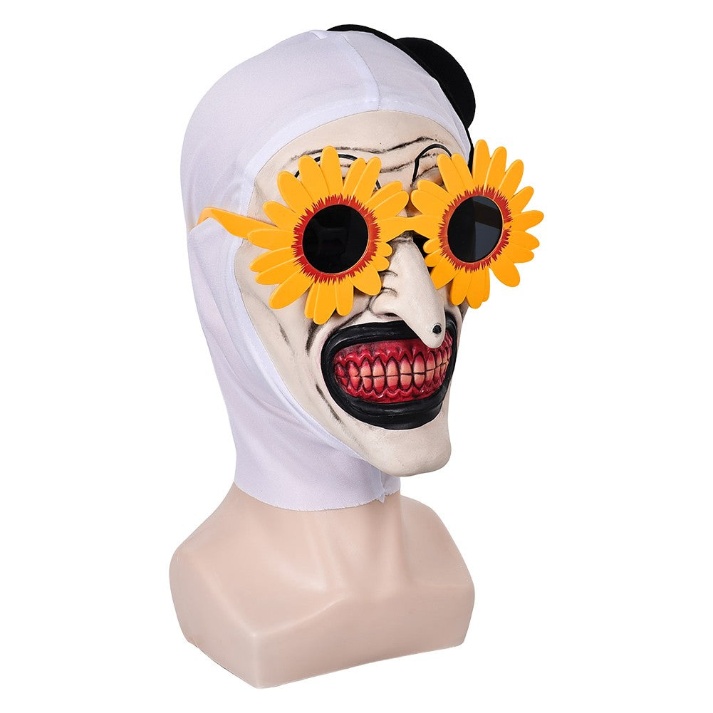 Art the Clown Cosplay Retro Trumpet Prop Mask Horn Glasses Honor Movie Terrifiering Costume Accessories Outfits Halloween Fancy