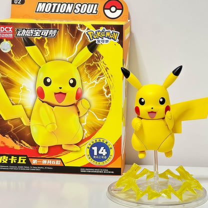 LDCX Mewtwo Charizard Greninja Anime Figure Lucario Infernape Action Figures Movable Model Collection Statue Ornament Toys Gifts