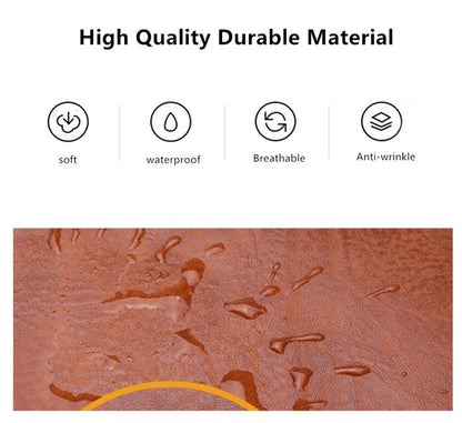 JEEP BULUO Luxury Brand Men Crossbody Messenger Bags Business Casual Handbag Male PU Shoulder Bag Large Capacity