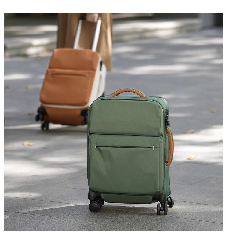 Mala de Viagem Feminina Leve Oxford Canvas 28 Polegadas Ultra-Leve Macia