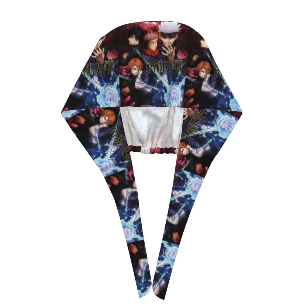 Custom S-Satorues G-Gojoes Cartoon Scrubs Cap Surgical Hats Women Men Skilled Operating Room Cap Operator Hats Lab Works Hat