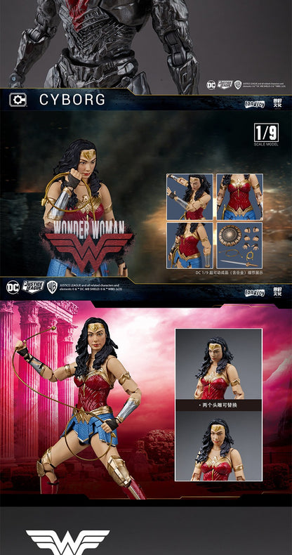 Liga da Justiça Boneco Batman Bonecos de Ação Superman Aquaman Mera Arlequina Modelos de Coleção em PVC Brinquedos de Presente