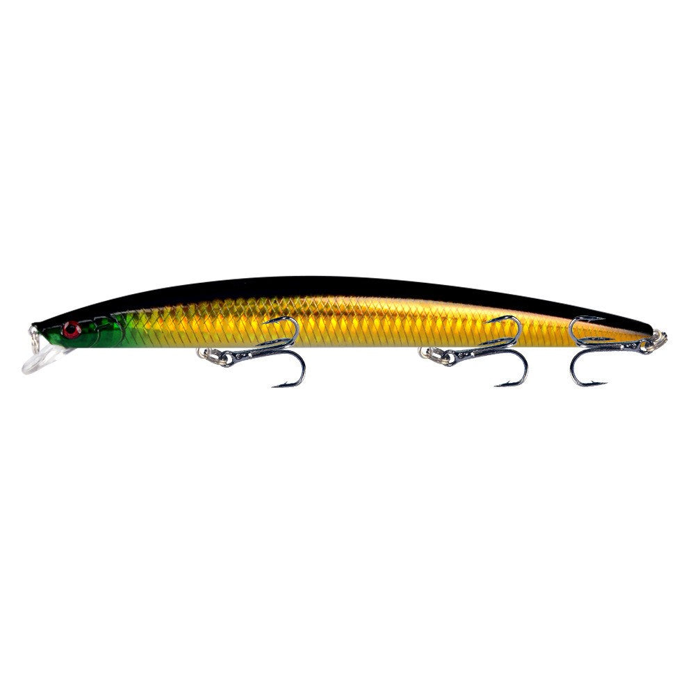 1pcs 18cm 24g Minnow Fishing Lure Laser Hard Artificial Bait Plastic Big Fake Fish Lures Sea Fishing Bait Crankbait Wobblers