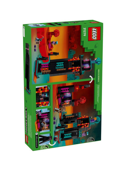Lego Minecraft Series 21279 Enderman Tower Building Blocks Boys and Girls Toys Children's Day Gifts