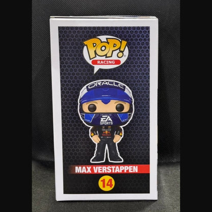 Funko Pop Verstappen Boneco de Ação Oficial Genuíno Modelo Red Bull Racing Team 14 Escultura de Vinil Bonecos Presentes Colecionáveis de Fãs