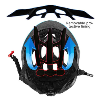 Capacete de ciclismo para homem e mulher com 18 aberturas de ventilação, alça ajustável e espuma EPS, certificado CPSC/CE para bicicleta de estrada, MTB, deslocamento.