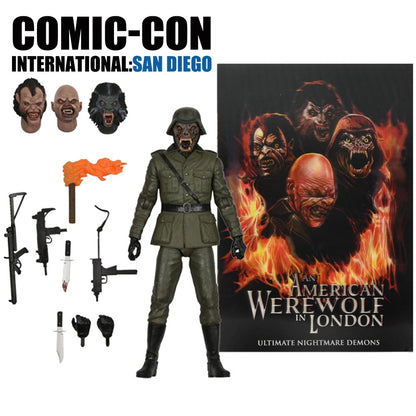 NECA American Werewolf in London: Nightmare Demon Ultimate 7" Action Figure NECA 100% Original Model Doll Garage Kit Horror toy