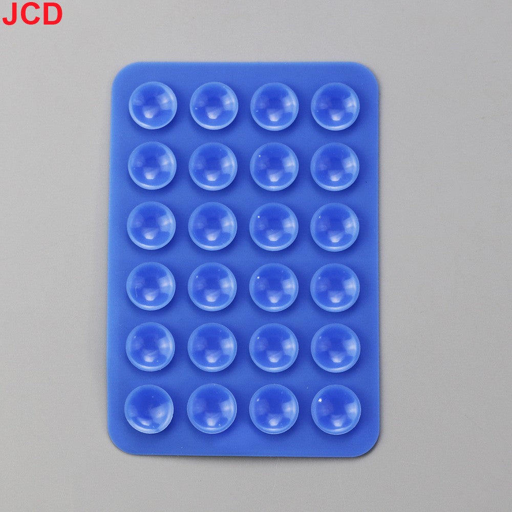 JCD 24 Quadrado Silicone Espesso Ventosa Ventosas Celular Tablet Bagagem Ventosa Carregador Universal Capa de Couro