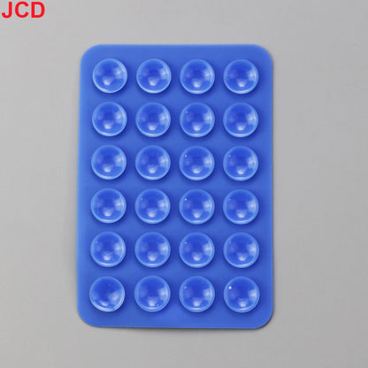 JCD 24 Quadrado Silicone Espesso Ventosa Ventosas Celular Tablet Bagagem Ventosa Carregador Universal Capa de Couro