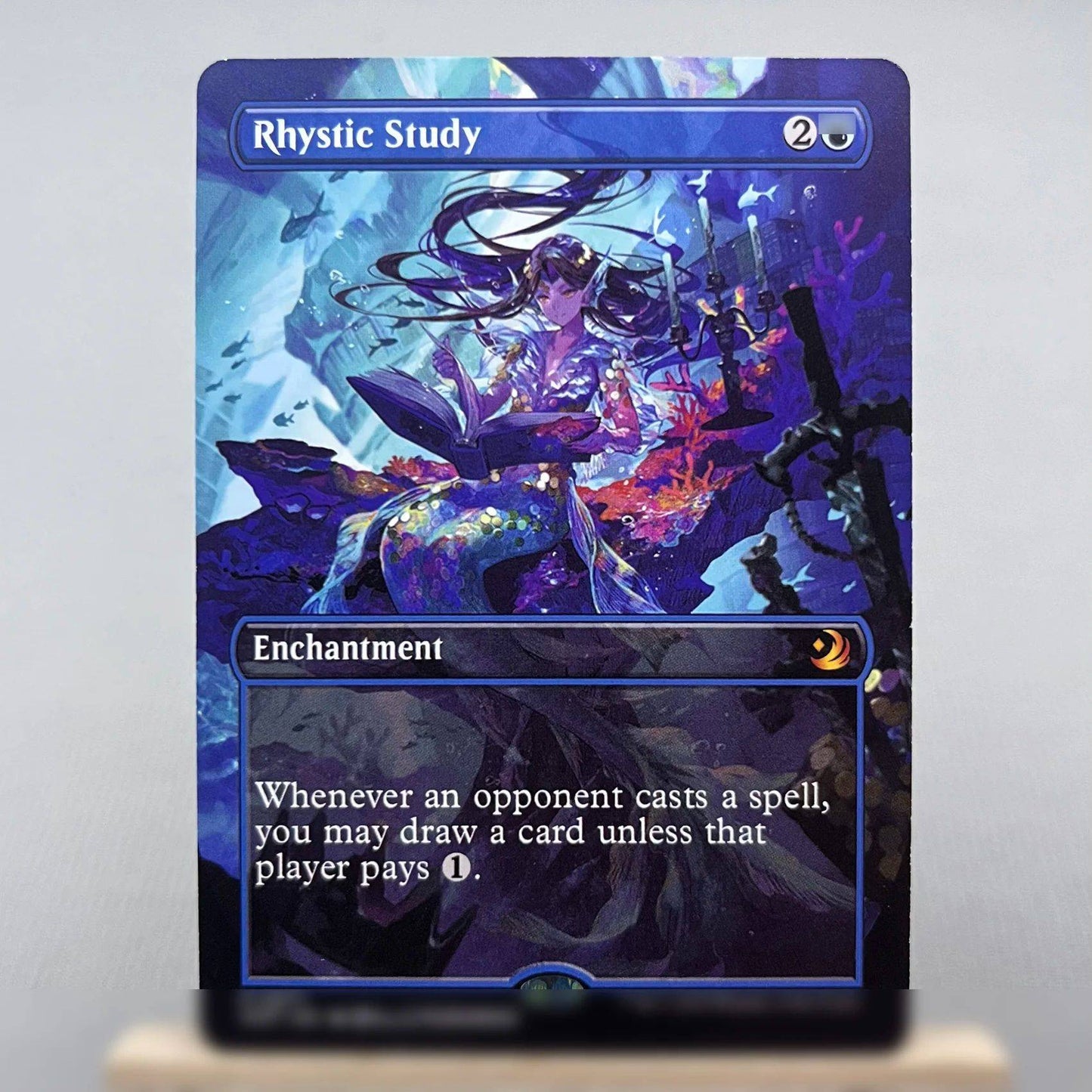 WOT SPG LCC WOE LCI HOLO4-02 Cartas TCG para Jogo em Casa Proxy mágico da Mana Crypt Rhystic Study Lord of Underworld gather