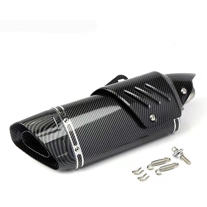 Universal 51mm Muffler Escape Stainless Motorcycle Exhaust AKR for Ninja Z400 250 Z900 ZX6R KTM RC 125 250 390 for YAMAHA R6 R3