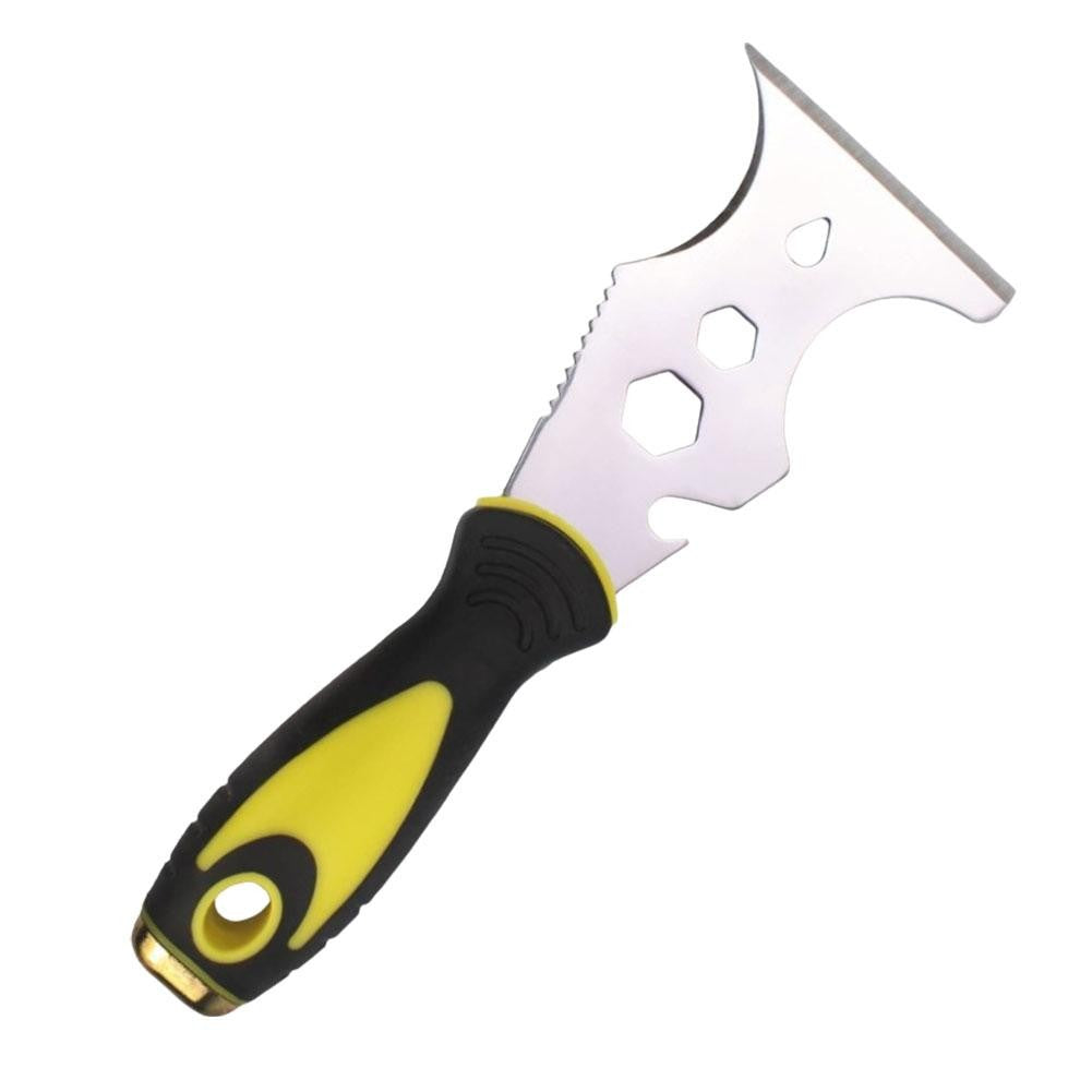 Espátula Multiuso 15 Em 1 Raspador De Tinta De Aço Removedor Ferramenta De Construção Para Papel De Parede Abridor De Lata Ferramenta Caseira DIY