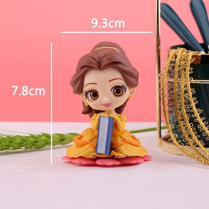 Princesa Disney Ariel Rapunzel Cinderela Sereia Anna Elsa Bela Sofia Branca de Neve Mulan A Pequena Sereia Bonecos Brinquedos Presente Infantil