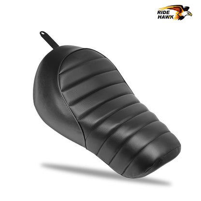 Assento de Motorista de Moto Assento Traseiro de Passageiro Pillion Preto Conjunto de Assento Sporster para Harley Sportster Iron 883 XL883N 2016-2022