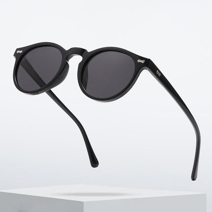 Óculos de Sol Redondos Retrô Masculinos Femininos Pequenos Moda Polarizados Óculos de Sol para Homens e Mulheres Óculos de Condução Estilo Vintage Literário