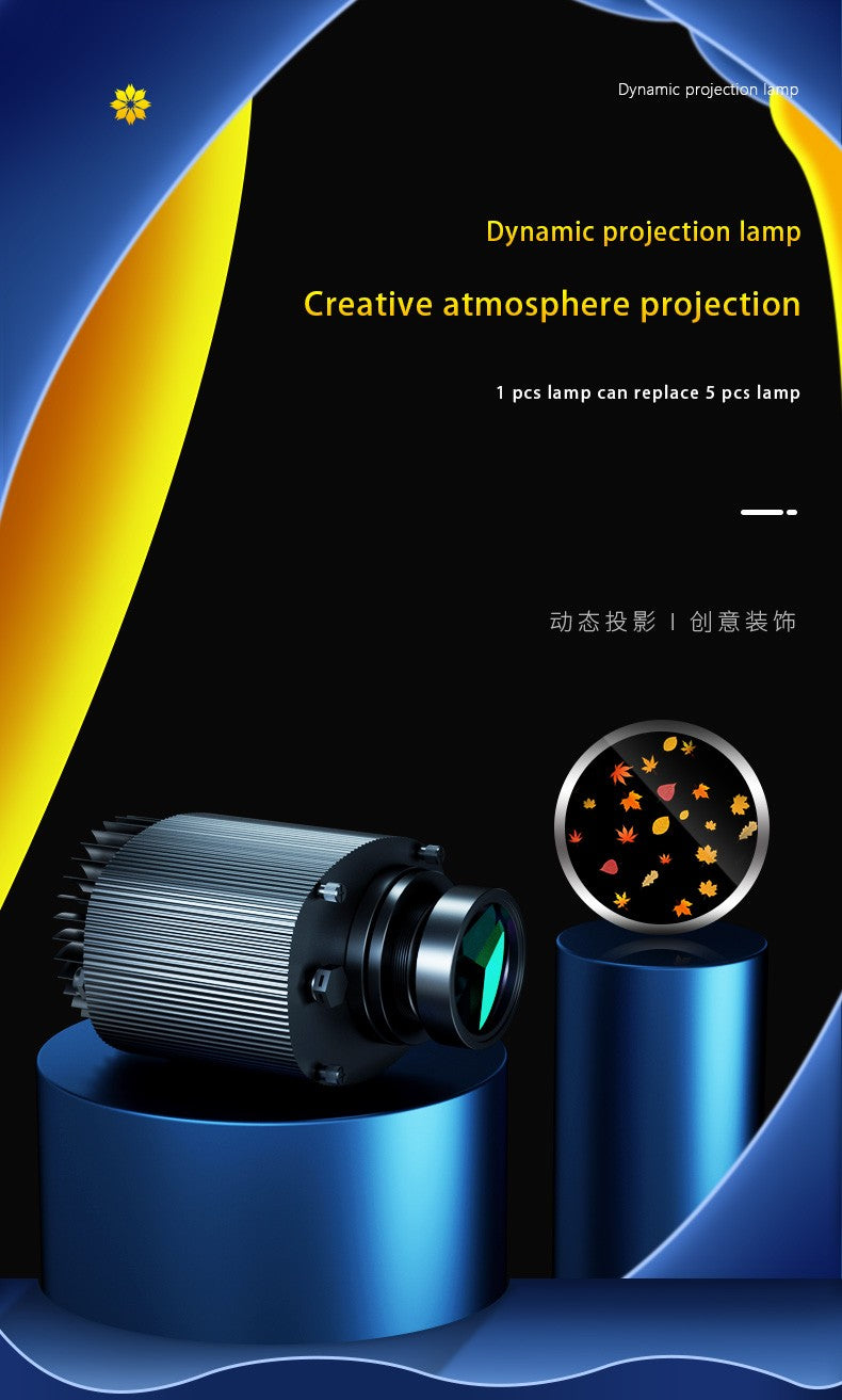 Custom Outdoor Creative Special Effect Pattern Light Led Dynamic Projection Lamp