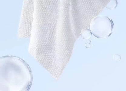 Extra Thick Disposable Facial Towels - Gentle and Absorbent Cotton Makeup Remover Wipes