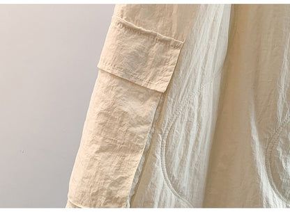 Artistic Long Thiened down Cotton f Skirt plus Size Women's Winter New Sle Fluffy Warm A-Line Skirt Commute Sle