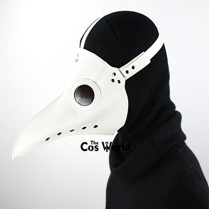 Halloween Plague Doctor Mask Steampunk Gothic Bird Beak Props for Party Carnival Cosplay Costumes Masquerade