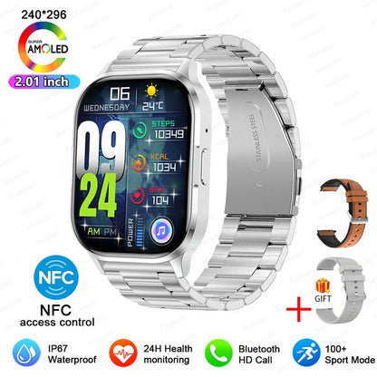 Smartwatch Ultrafino Masculino Feminino Tela Sempre Ativa Pulseira Esportiva Chamada Bluetooth Fashion Smartwatch Saúde Mostrador Personalizado