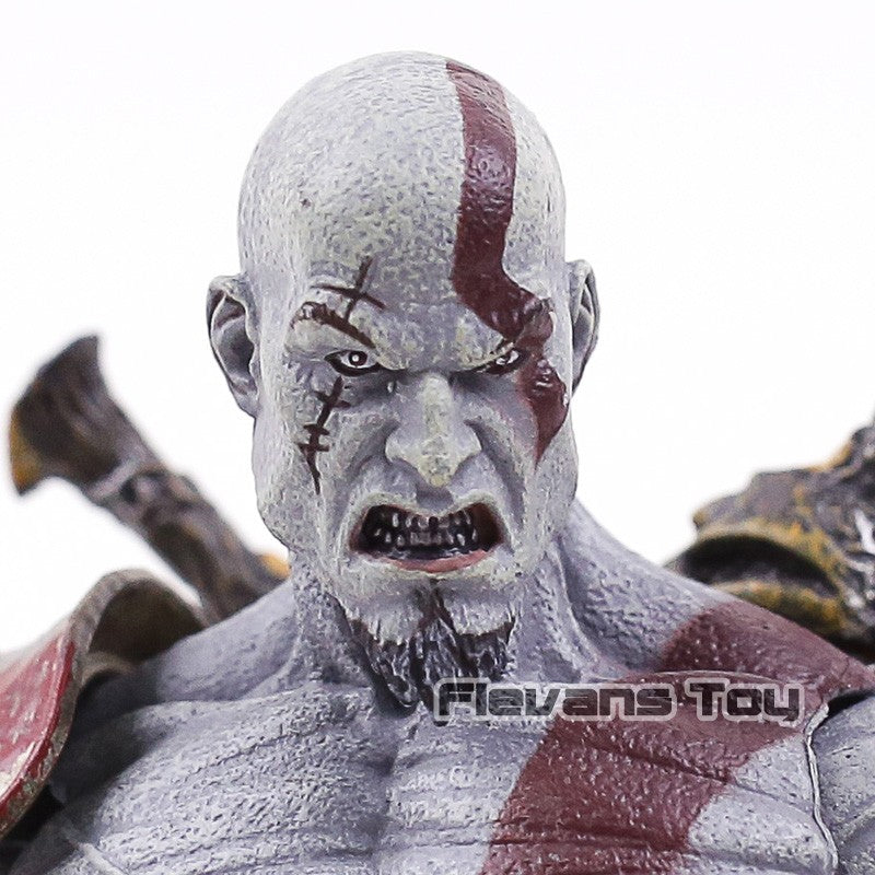 NECA God of War 2018 Kratos & Atreus Ultimate PVC Action Figure Modelo Colecionável Brinquedo 2-pack