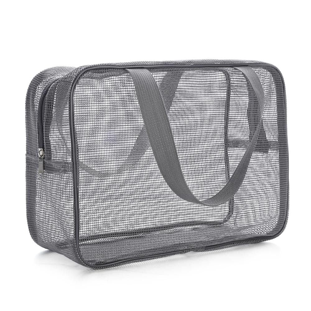 Big Pockets Tote Bag Easily Carry Beach Mesh Shower Mesh Shower Bag Quick Dry Shower Storage Bag Beach