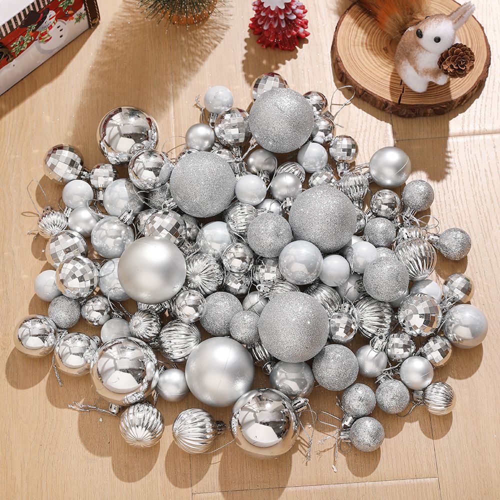 10/20/30/50/100Pcs Merry Christmas Ball Hanging Christmas Tree Decoration for Home Decor New Year 2026 Navidad Party Supplies