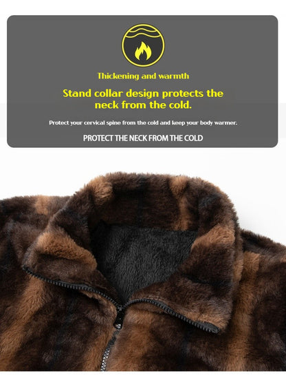 2025 Winter Men's Fleece Jacket Thermal Warm Jackets Outdoor Sports Coat Casual Tracksuit Male Fashion Fleece Jacket Man Woman