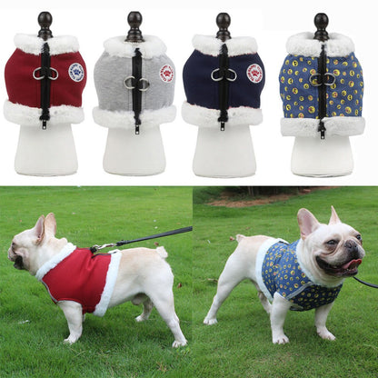 Colete Respirável de Nylon para Cães, Arnês Ajustável e Conjunto de Coleira para Cães Pequenos e Gatos, Coleira Refletiva para Filhotes