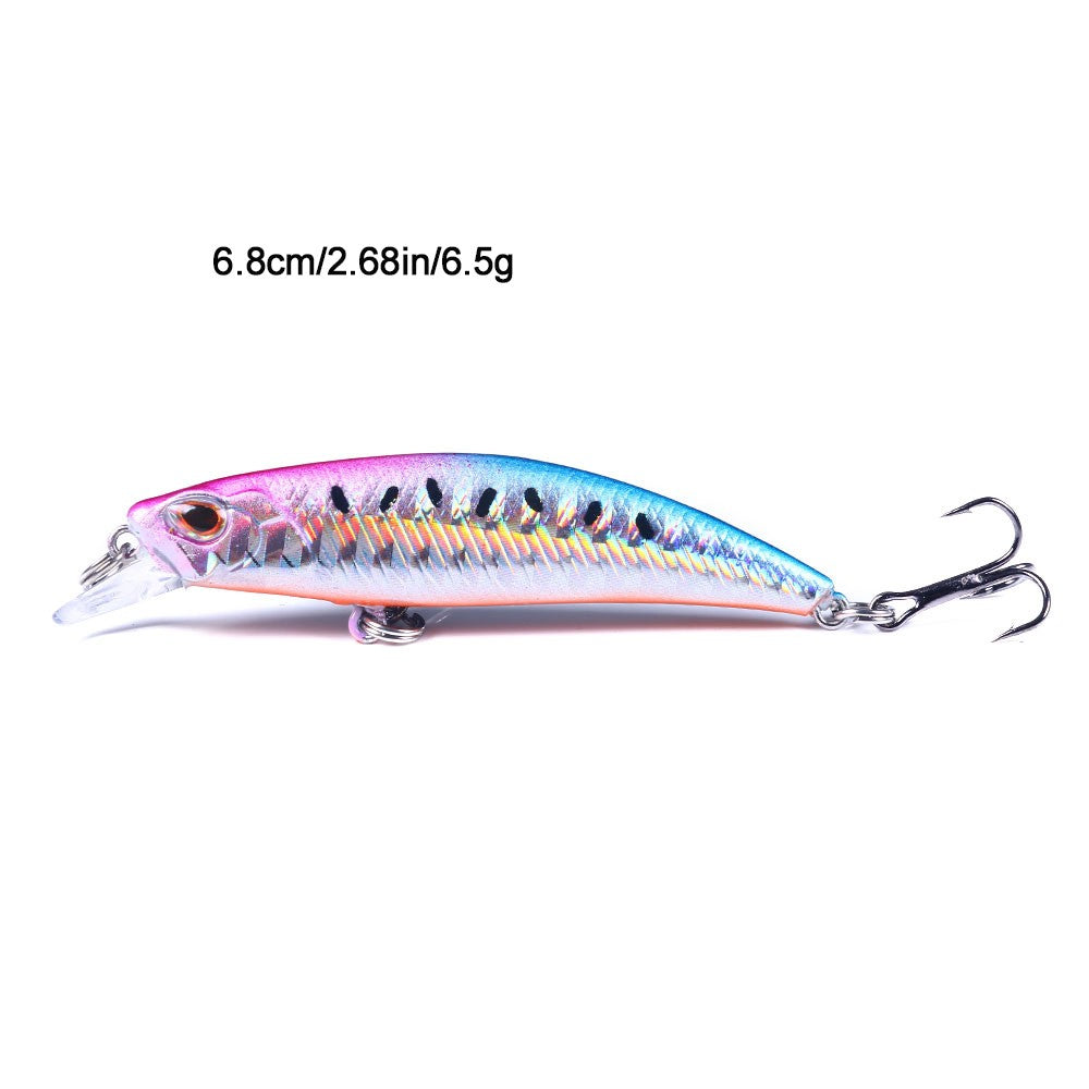 HENGJIA Jerkbait Sinking Wobblers Iscas de Pesca 8cm-9g Truta Artificial Plástico Rígido Isca Crankbait Pesca de Baixo