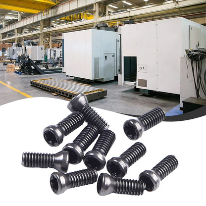 10 Peças Parafusos Torx M2.5 M3.5 Para Substituir Pastilhas de Metal Duro Ferramentas de Torno CNC Oficina Ferramentas Manuais Suprimentos
