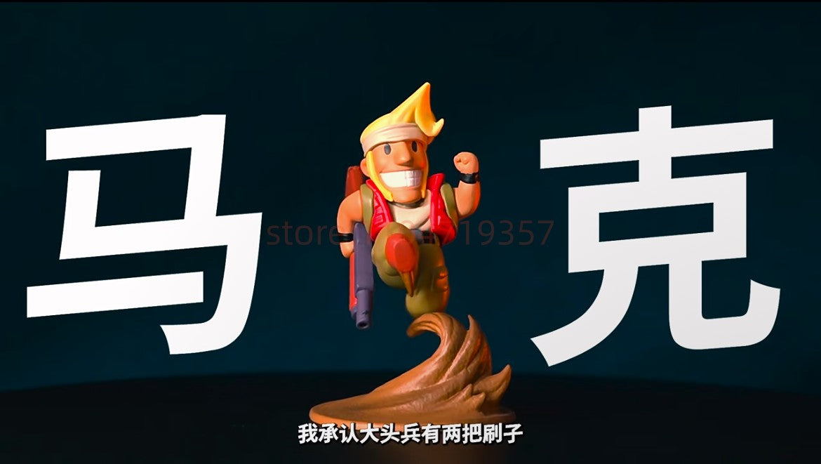 Tunshi Studio Metal Slug 3 Figuras de Anime Jogo de Tiro Clássico Japonês Coleção de Bonecos Modelo Presente de Aniversário Brinquedos