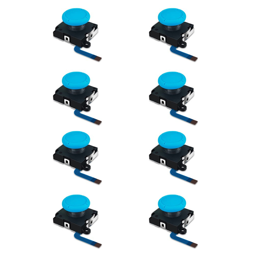 8pcs Replacement 3D Analog Joystick for Nintendo Switch/OLED/Lite JoyCon Thumb Stick Controller Repair Parts Accessory