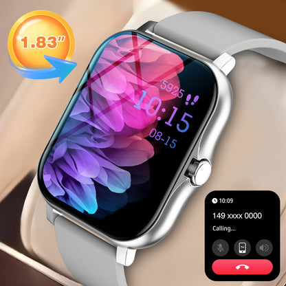 Smartwatch, phone answering/calling, multi-sport mode, message reminder view, suitable for men/women