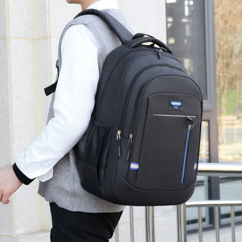 Large capacity backpack - Zipper closure, ideal for hiking, traveling, and going to school, outdoor backpack