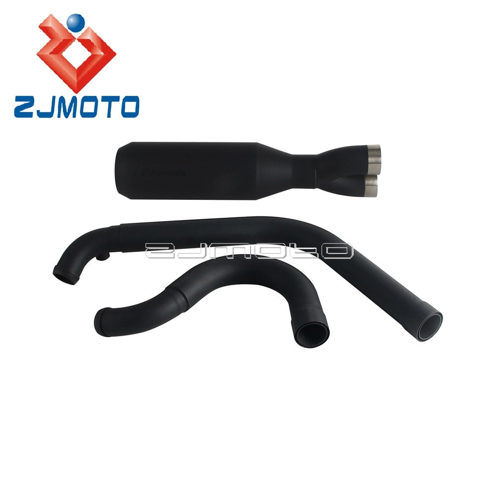For Harley M8 Touring Electra Glide Road King Street Glide Road Glide 2017-2025 Motorcycle Complete Exhaust Muffler Escape Pipe