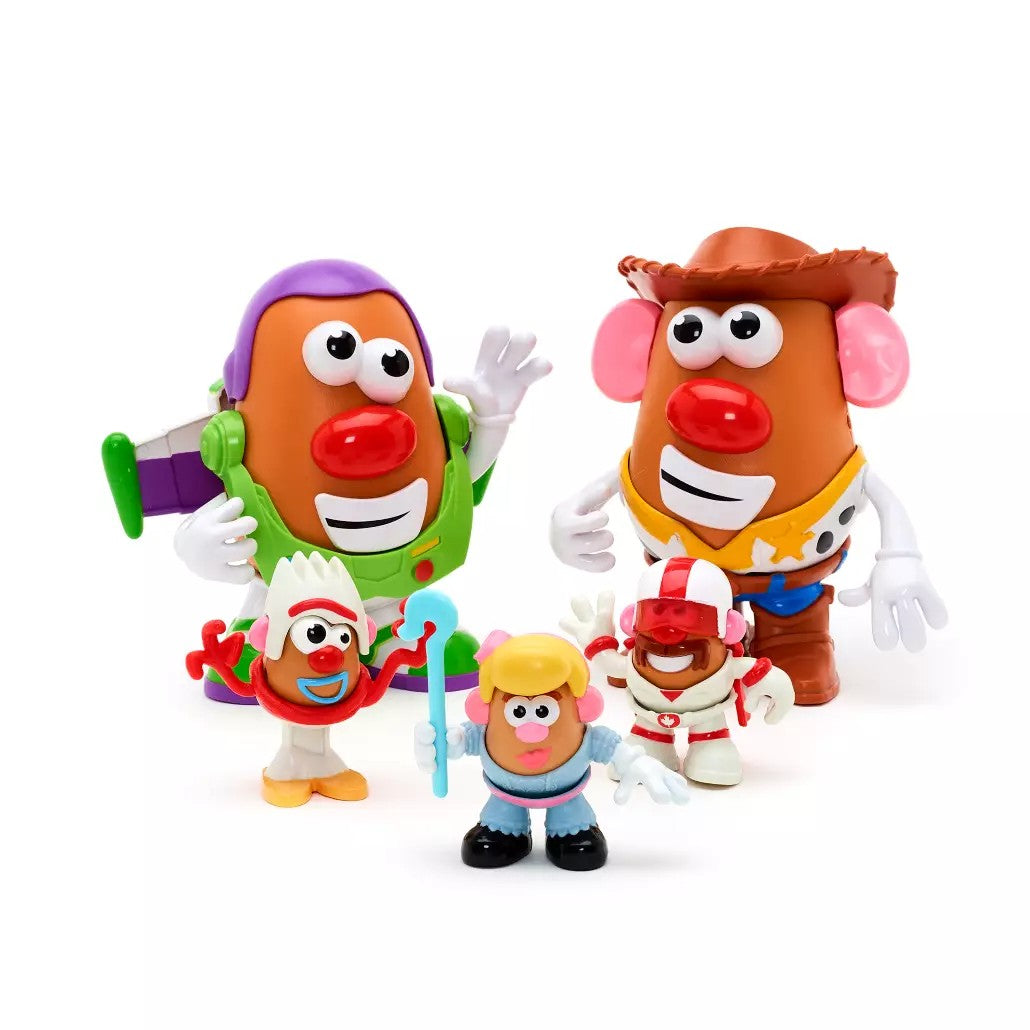 Disney Pixar Toy Story 4 Sr. Cabeça de Batata Buzz Lightyear Woody Versão Boneco de Ação Coleção Brinquedo Educacional Divertido Montado