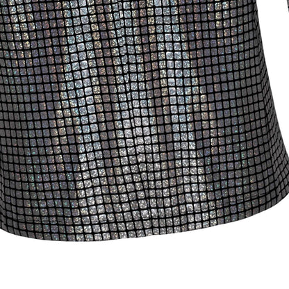 Men's New Cool Performance Set, Sequin Gold Stamping Business Casual Two-piece, One-row Two-button Slim-fit Blazer + Trousers