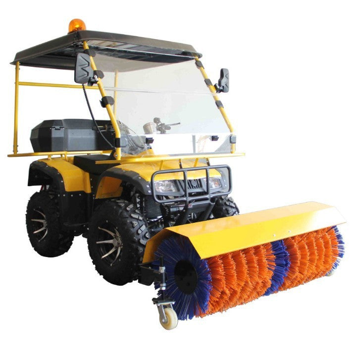 Limpa-neve personalizado, autopropelido com escova rotativa, vendas diretas da fábrica para remoção de neve em estradas