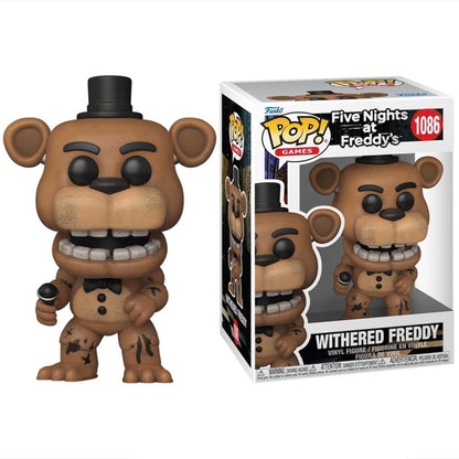 Funko Pop Five Nights At Freddy's Boneco de Ação Bonnie Modelo Chica Enfeites Foxy Boneca Freddy Mangle Brinquedo de Coleção Presente