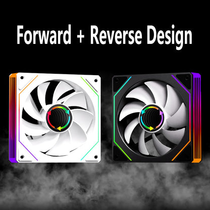 PRISM 7 PRO Computer Case Fan 120mm ARGB 4-Pin PWM Silent Cooling Fan 12V High Airflow 58.36CFM/800-1800RPM