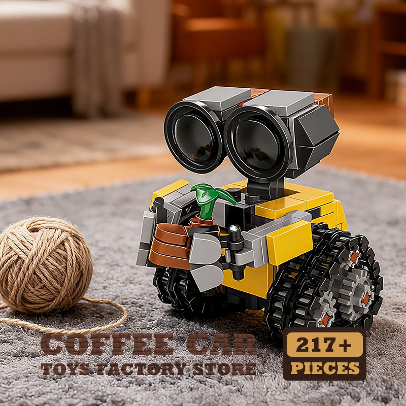 Sci-Fi Movie Robot Wall E MOC Building Blocks Dolls Space Mecha MOC Bricks Action Figure Toys Adult Children Birthday Gifts DIY