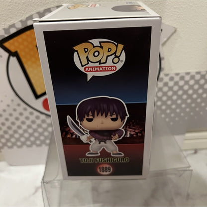 Funko Jujutsu Kaisen Anime Figure Pop Fushiguro Toji #1889 (Chase) Boneco de Vinil Colecionável Edição Limitada Modelo de Brinquedo de Presente